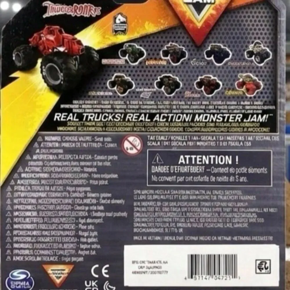Monster Jam 2025 Series 41 TRAINING TRUCKS Metal 1:64 Scale Chase THUNDERROARUS